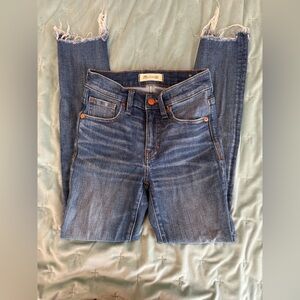 Madewell 9” High-Rise Skinny Crop, Size 23, 98% cotton, Excellent Condition